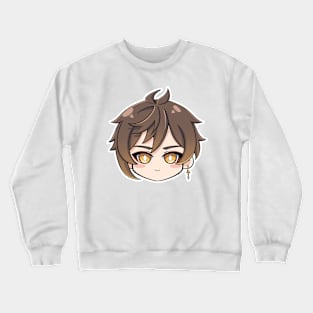 zhongli Genshin inpact Crewneck Sweatshirt